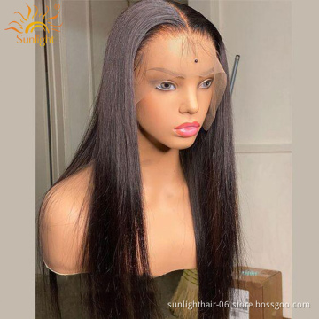Sunlight	bone straight human hair extensions human hair wigs 360 full lace 360 wigs vendor full lace with baby hair